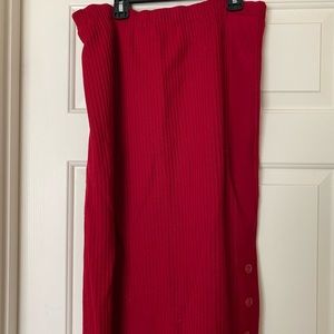 👏👏Red pencil skirt Freya Strckmoden Germany